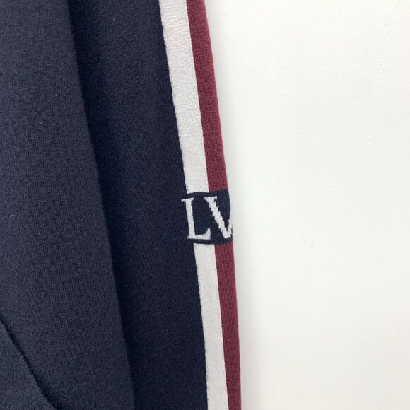 CW0713 Louis Vuitton Womens Wool Zip-Up Cardigan With Striped Sleeves & Embroide - Picture 4 of 8